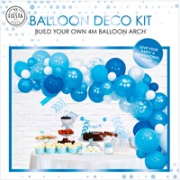 Globos set arco de globos azul - kit decoración fiesta