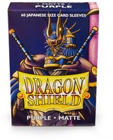 Dragon Shield fundas cartas trading cards morado japonés mate 60 unidades-3