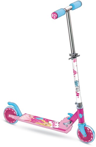 Mondo patinete infantil Barbie aluminio plegable - diseño Barbie-2