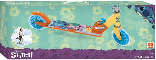 Mondo patinete infantil Stitch con manillar ajustable y sistema plegable