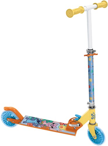 Mondo patinete infantil Stitch con manillar ajustable y sistema plegable-2