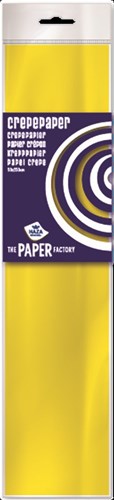 10 hojas de papel crepé amarillo 100505