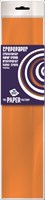 10 hojas de papel crepé naranja 100511