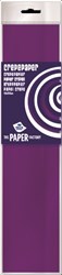 10 hojas de papel crepé morado 100531