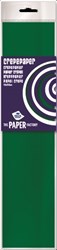 10 hojas de papel crepé verde Navidad 100545