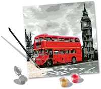 Ravensburger pintar por números London - Kit hobby CreArt para adultos-3