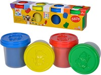 Simba set de plastilina - Art & Fun - 4 colores - juguete creativo