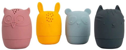 BigJigs animales de baño - juguetes de agua de silicona para bebés-2