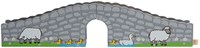 BigJigs puente de tren de madera granja - accesorio de juguete-2