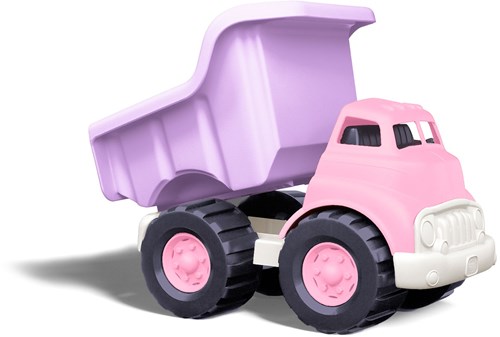 Green Toys Camión Volquete Rosa -3