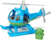 Green Toys helicóptero azul juguete ecológico-3