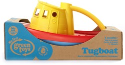 Green Toys remolcador - juguete sostenible - asa amarilla