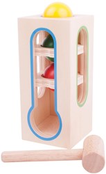BigJigs juego de martillo de madera - juguete educativo para niños