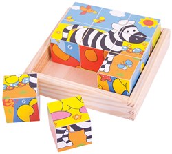 Bigjigs Safari Cubo Puzzle