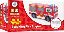 Bigjigs Stacking Camión de Bomberos