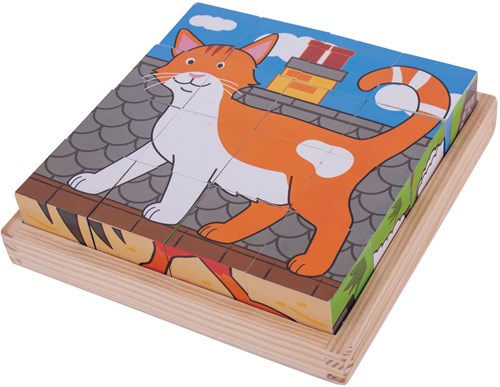 Bigjigs Granja Cubo Puzzle-3