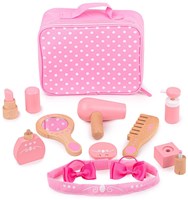 BigJigs maletín de maquillaje de juguete - Vanity Kit para niños-2