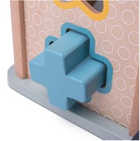 BigJigs clasificador de formas de madera FSC 100% juguete educativo-3