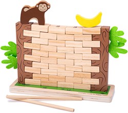 BigJigs juego matemático de madera Jungle Crash - juego educativo infantil