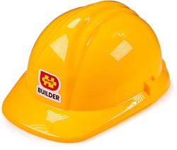 BigJigs casco de constructor amarillo para niños - casco juego construcción