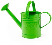 BigJigs regadera infantil verde - regadera metálica para jardín