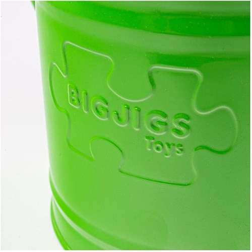 BigJigs regadera infantil verde - regadera metálica para jardín-3