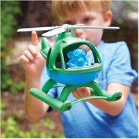 Green Toys helicóptero de juguete verde - juguete ecológico para niños-2