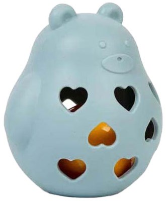 BigJigs sonajero bebé oso miel juguete silicona multicolor-2