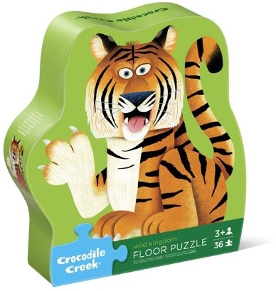 Crocodile Creek puzzle animales - Maxi puzzle 36 piezas - juguete educativo