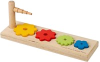 BigJigs juego de clasificación de flores de madera juguete educativo madera FSC