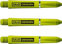 Winmau ejes de dardos Michael van Gerwen verde nylon anillo grip set 3 piezas