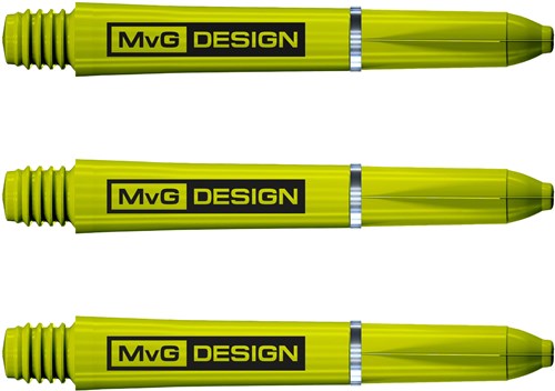 Winmau ejes de dardos Michael van Gerwen verde nylon anillo grip set 3 piezas