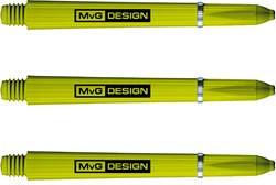 Winmau ejes de dardos MvG medianos verdes de nailon con anillo