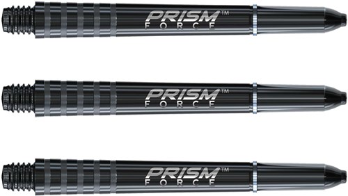 Winmau ejes de dardos Prism Force negro medio policarbonato set 3 unidades