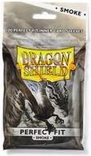 Dragon Shield fundas para cartas gris humo - 100 unidades - perfect fit