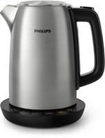 Hervidor Philips HD9359/90 con control de temperatura negro acero inoxidable