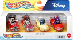 Fisher-Price Hot Wheels coche de carreras Disney pack de 4 vehículos