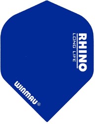 Winmau plumas de dardos Rhino azul extra gruesas 100 micras set de 3