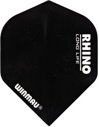 Winmau plumas de dardos Rhino negro estándar extra grueso 100 micras set