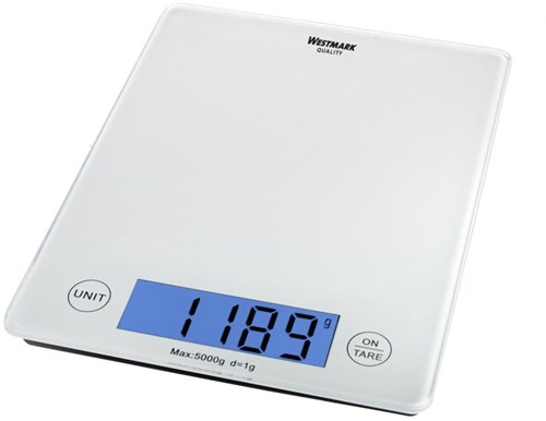 Westmark báscula de cocina electrónica vidrio - báscula digital cocina
