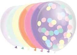 Ballonnen Pastel, 10st.