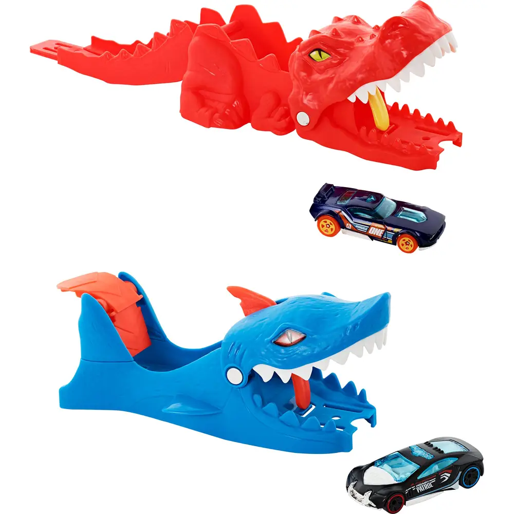 Hot Wheels City Nemesis Launcher - Set de juego con coche - Juguete de carreras