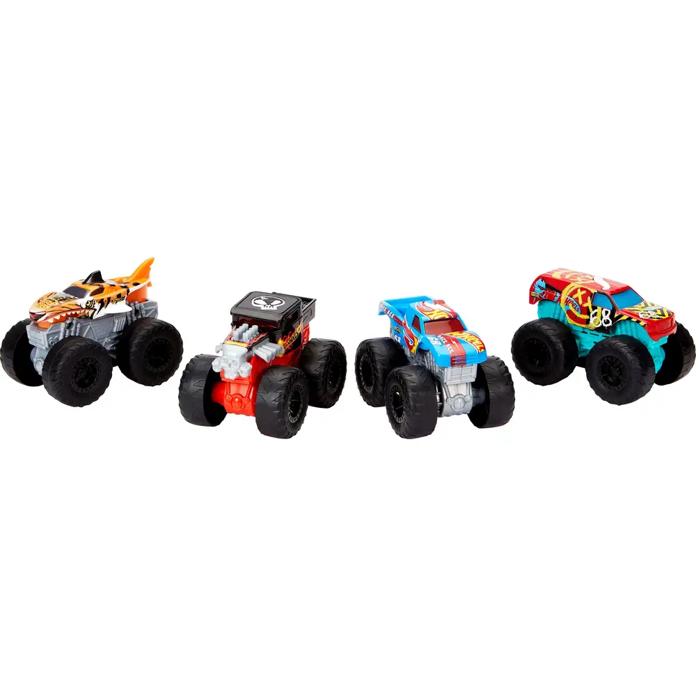 Hot Wheels camión monstruo de juguete 1:43 con luces y sonidos