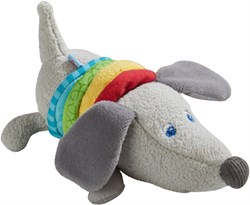 Haba perro salchicha peluche juguete interactivo motricidad