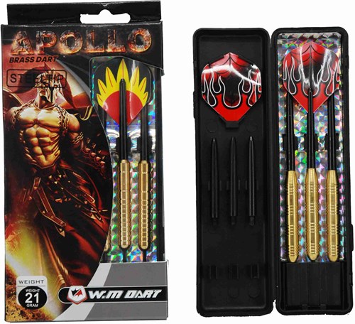 Winmax Dardos de latón 21 gramos set de 3 con estuche