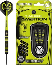 Winmau dardos Michael van Gerwen Ambition 22g latón negro-verde