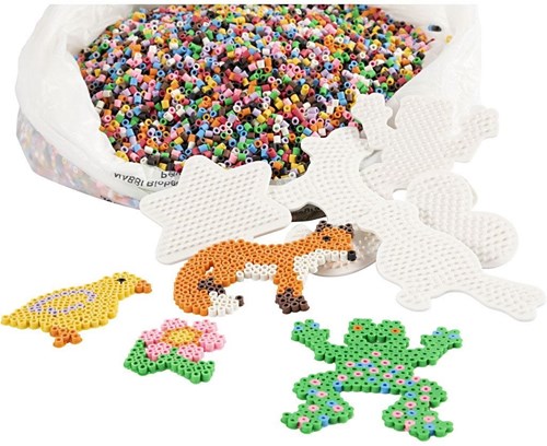 Creativ Company set de cuentas para planchar NABBI BioBeads 30.000 piezas ecológico