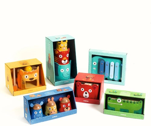Djeco PREMIER ÂGE - BABY COULEURS SoftiTap - FSC 100%