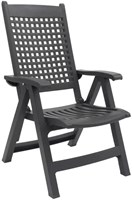 Grosfillex Palao standenstoel 2st antrac