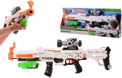 Tack Pro lanzador de dardos de espuma Sniper con luz y 20 dardos 75 cm